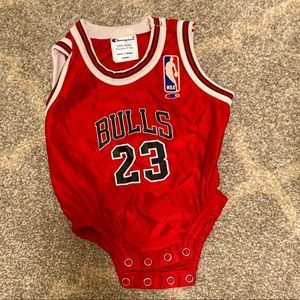 Michael Jordan Bulls onesie